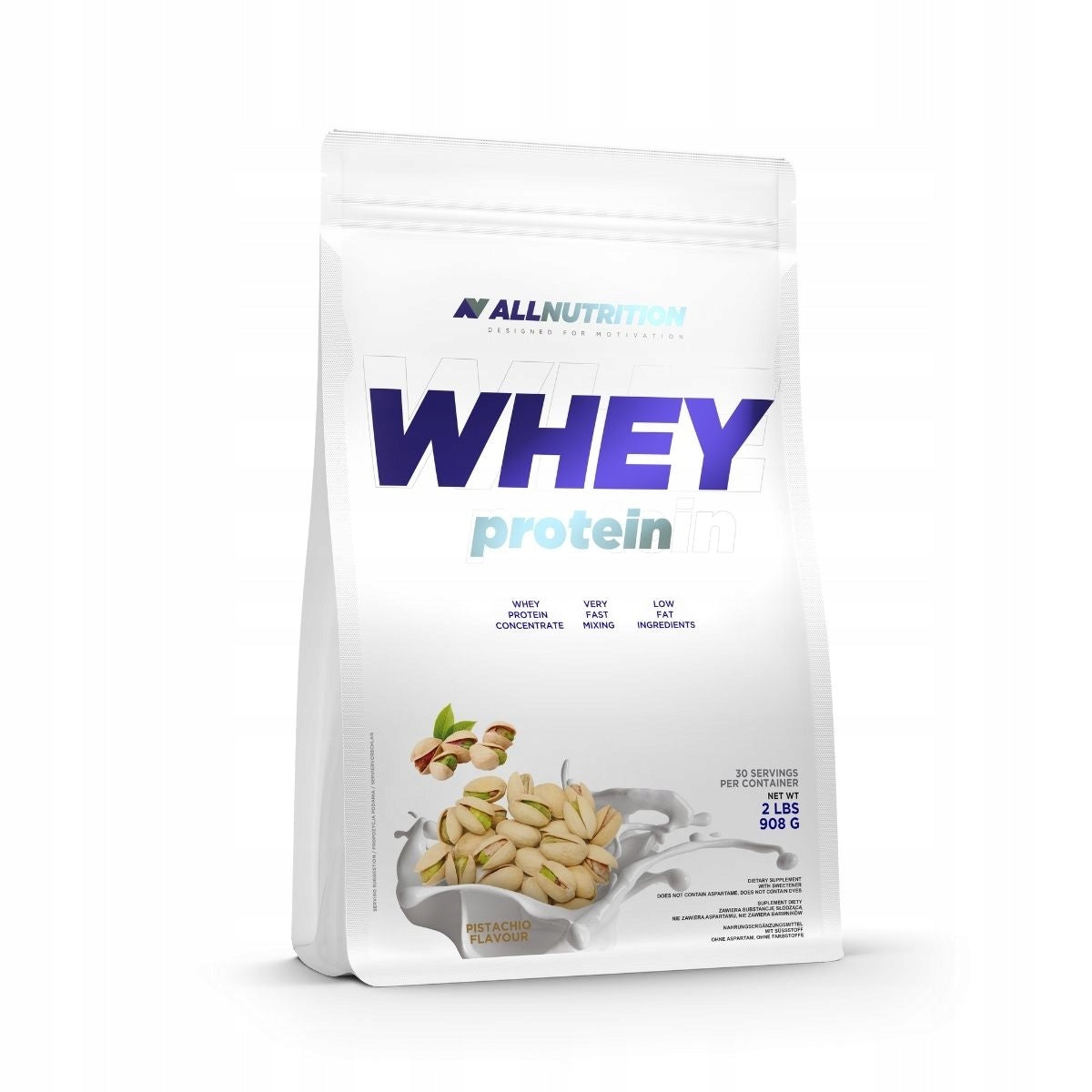 ALLNUTRITION WHEY PROTEIN 908G PISTACHIO PROTEIN WPC MUSCLE MASS CONDITIONER POWER