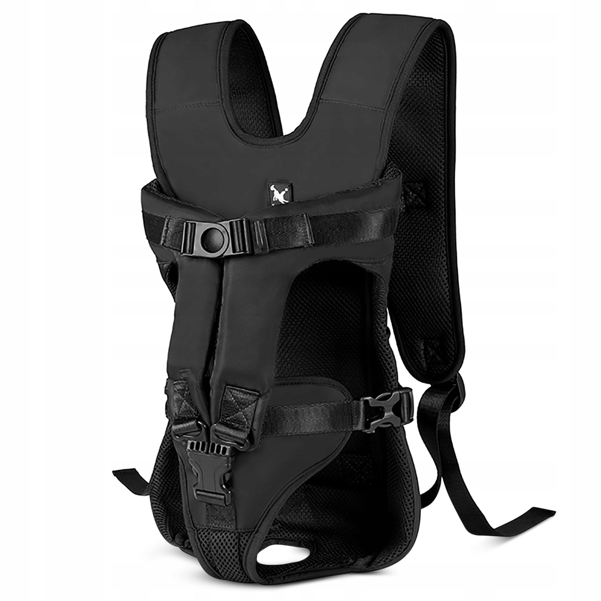 ALLSOPETS Cat and Dog Backpack, Transport, Lightweight, Black