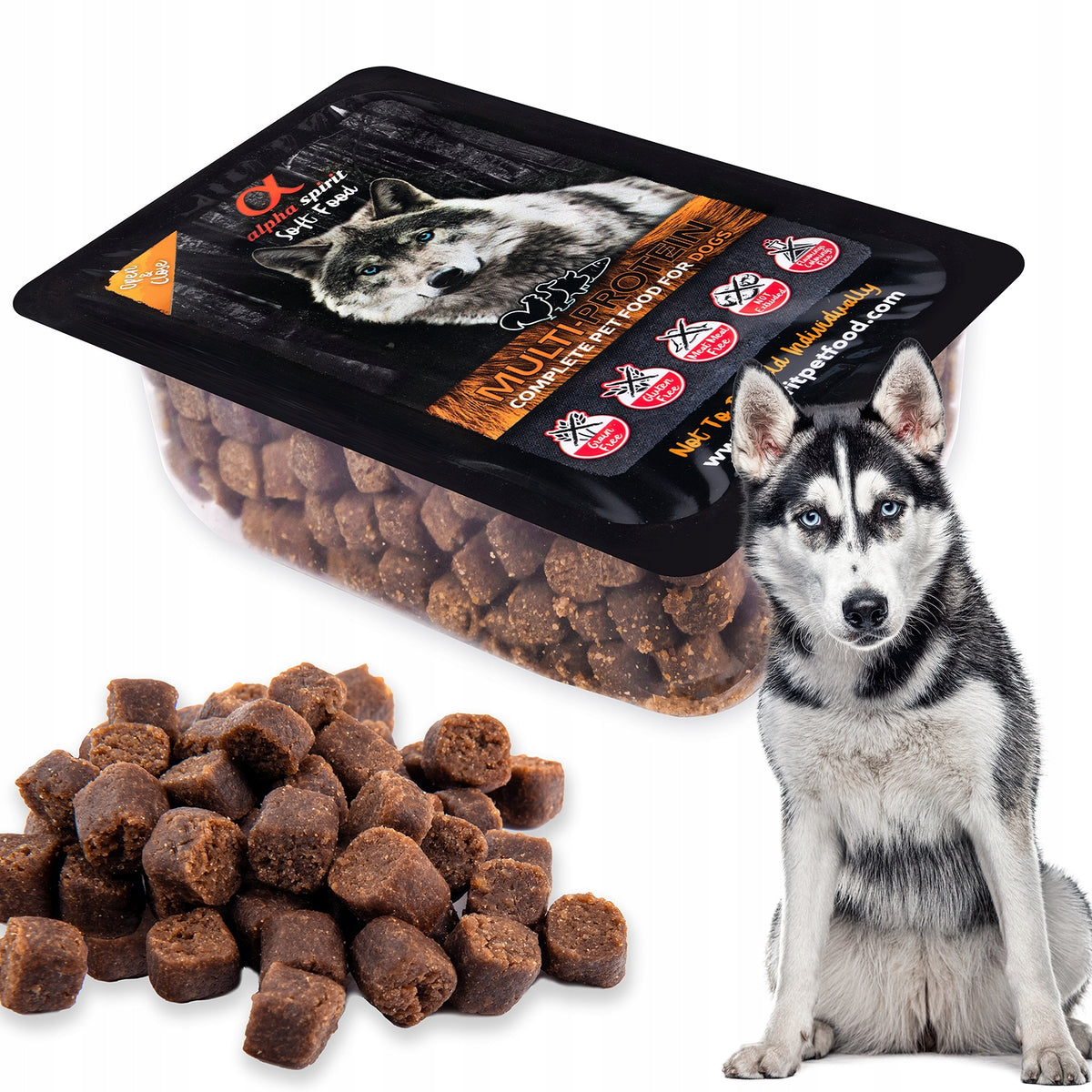 ALPHA SPIRIT Semi-soft food Multiprotein 200g 1 pc Brand Alpha Spirit