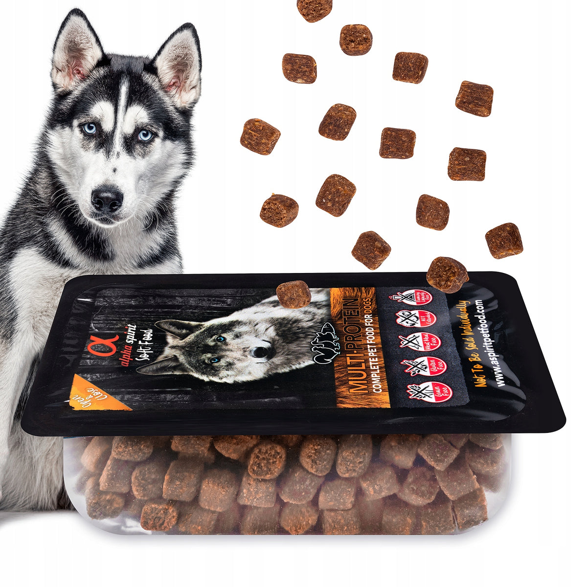 ALPHA SPIRIT Semi-soft food Multiprotein 200g 1 pc Manufacturer code ALPHA SPIRIT Karma Półmiękka dla psa 200g