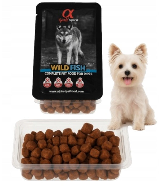 ALPHA SPIRIT WILD FISH DOG FOOD SEMI-SOFT 200G GODLESS