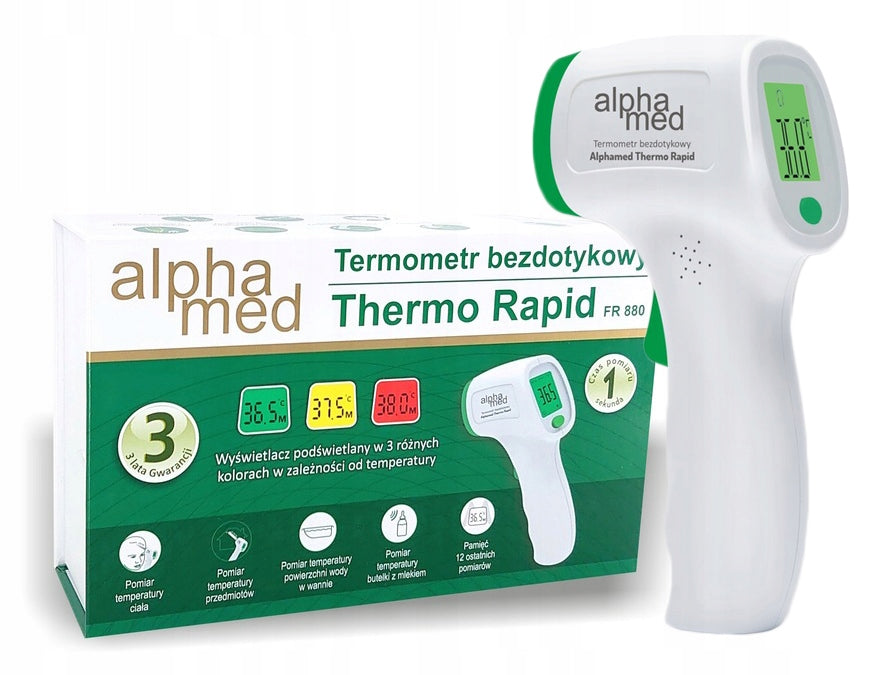 ALPHAMED THERMO RAPID FR880 NON-CONTACT THERMOMETER