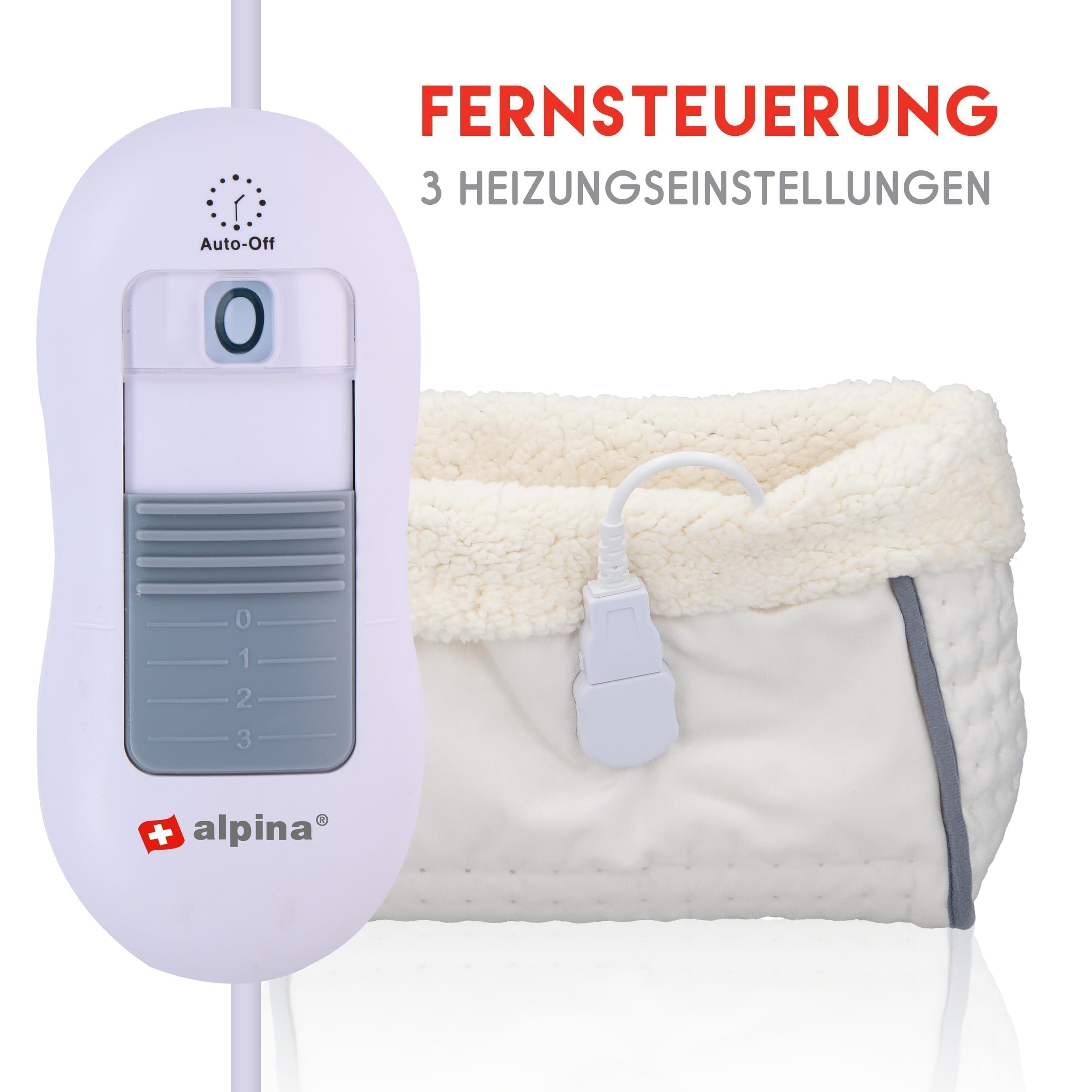 ALPINA Electric Foot Warmer 100W 3 Levels Automatic Shutdown Packaging status original