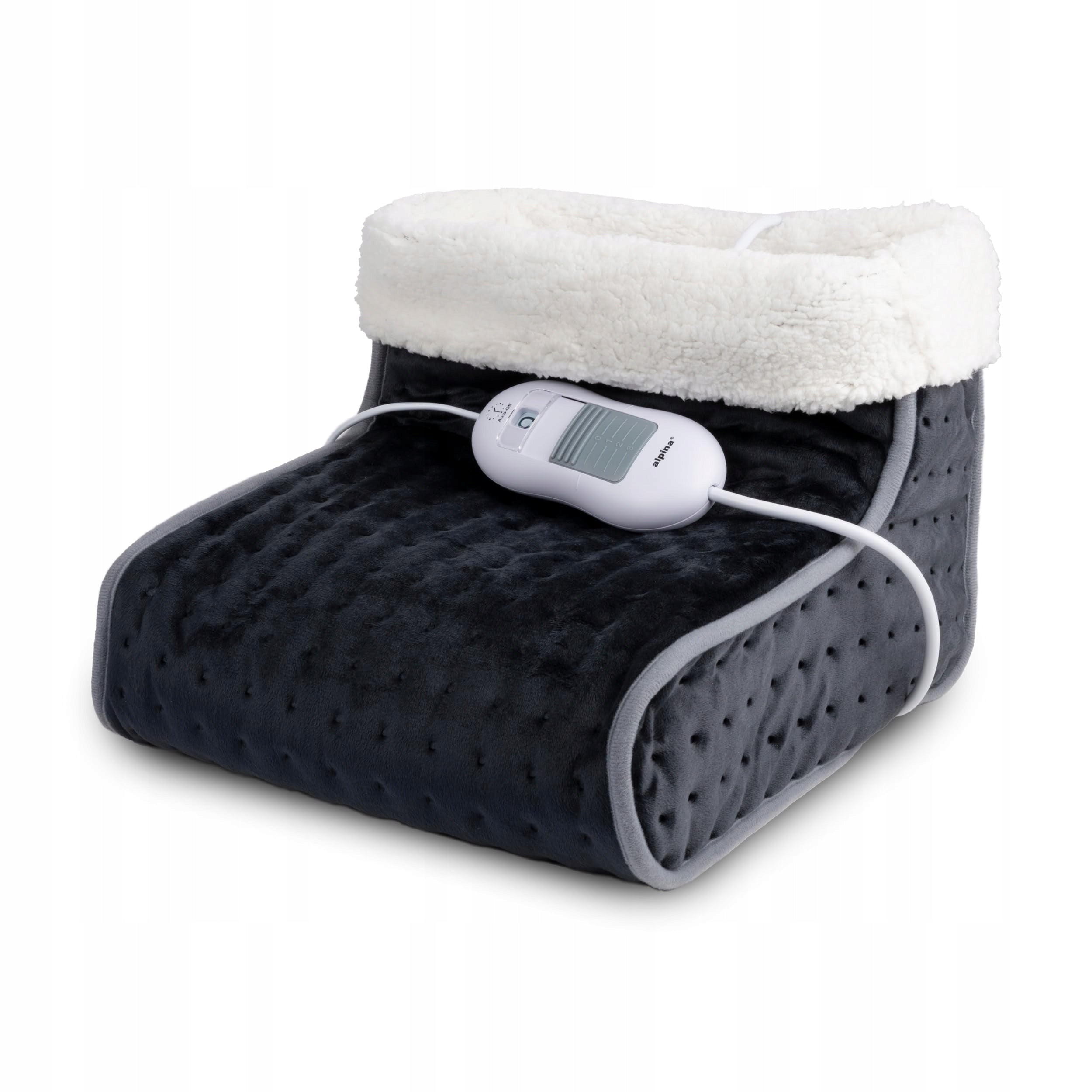 ALPINA Electric Foot Warmer with 3 Heating Levels for Adults