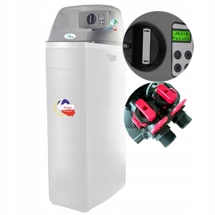 ALPINA SUPRA_20, WATER SOFTENER, 20L, POLISH MENU, POLISH MANUFACTURER.