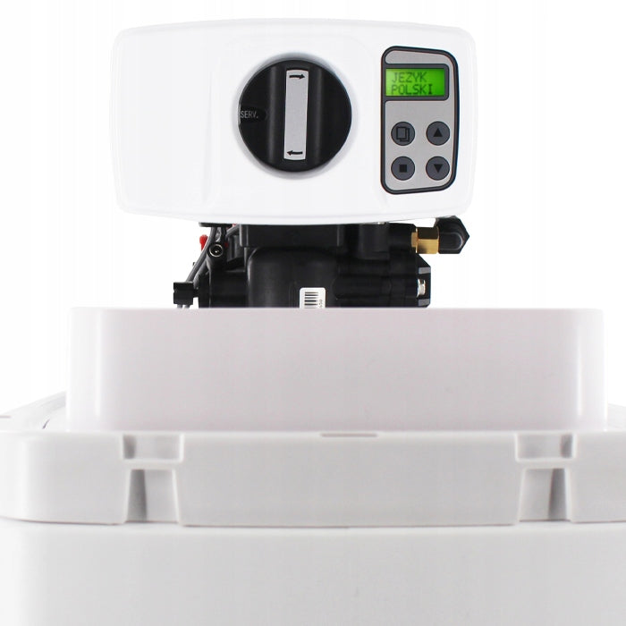 ALPINA SUPRA_25, WATER SOFTENER 25 L, MENU AND MANUFACTURER PL, BY-PASS, FREEBIES Packaging status original