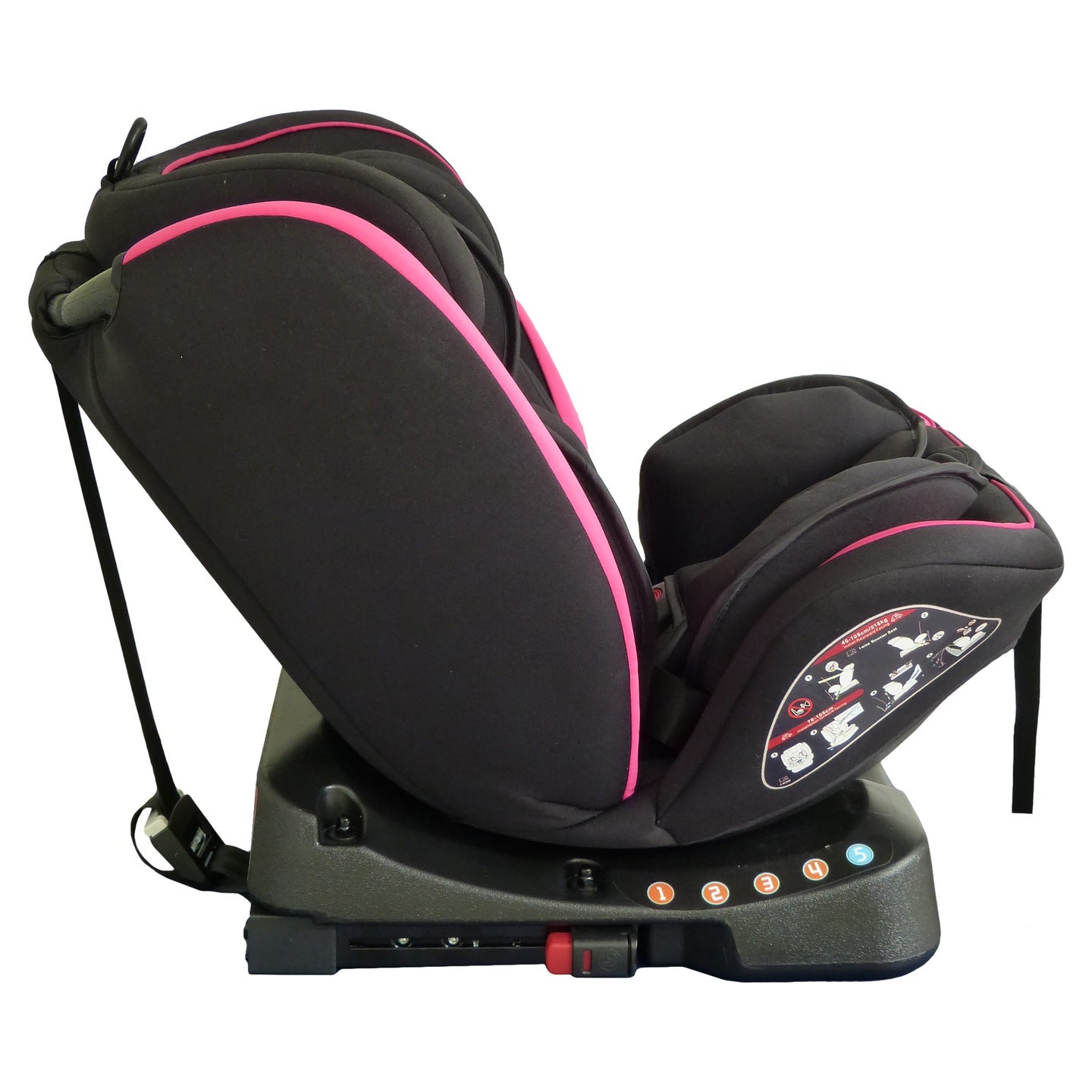 ALPINE.isofix I-SIZE car seat 40-150cm.(0-36kg.) Manufacturer code BWF.312