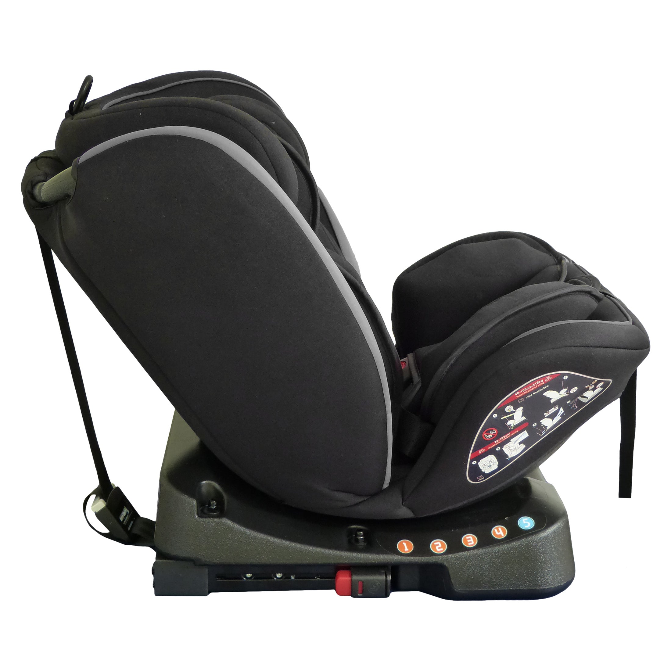 ALPINE.isofix I-SIZE car seat 40-150cm. Manufacturer code CO9878