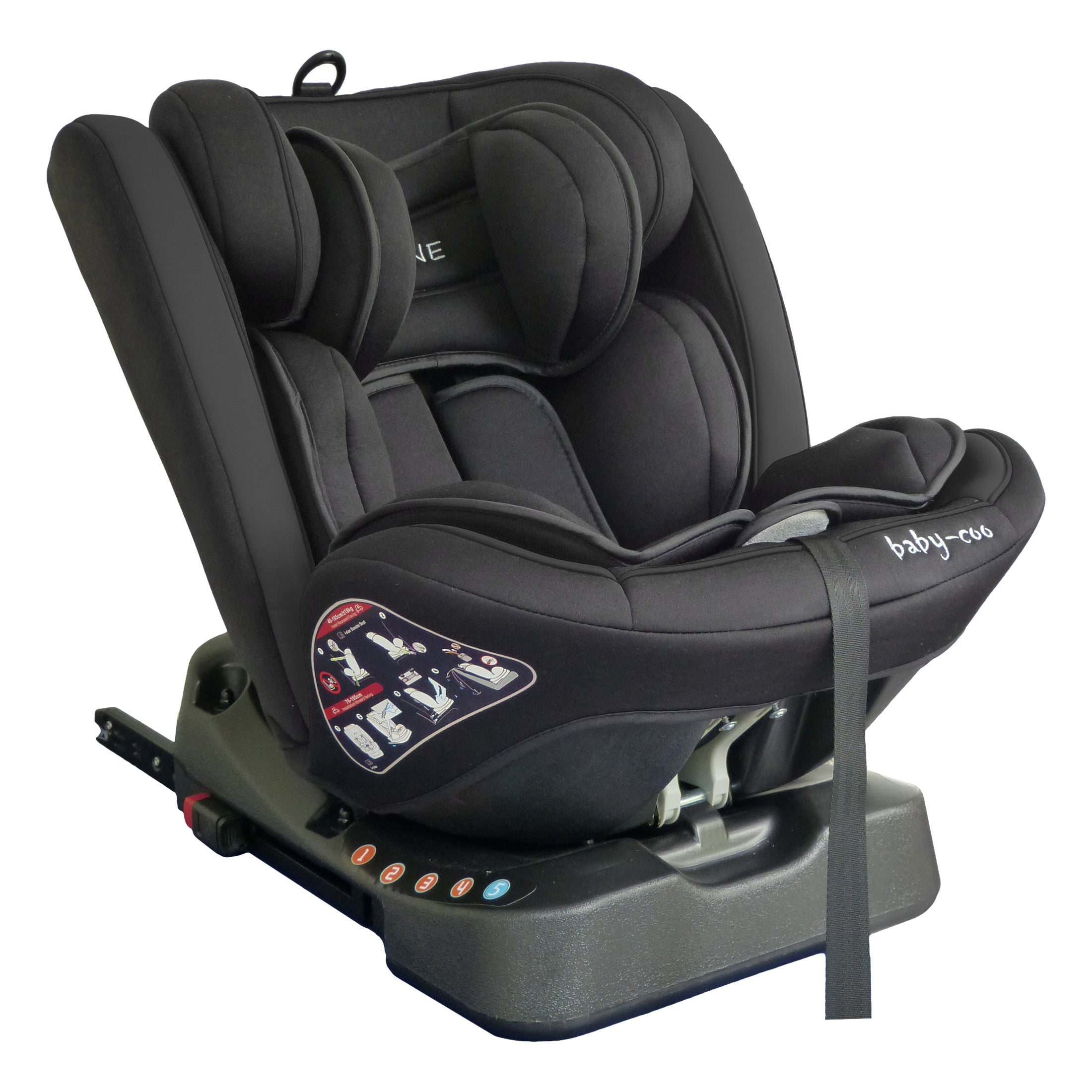 ALPINE.sofix I-SIZE car seat 40-150cm.