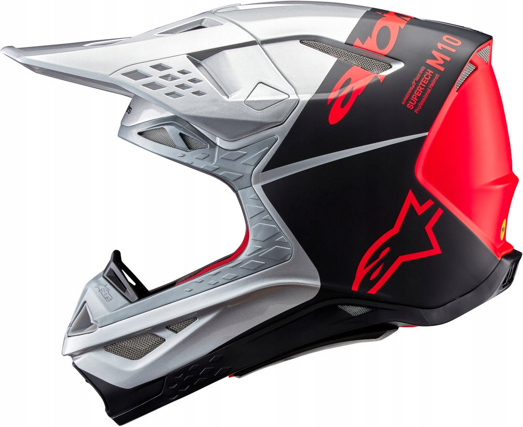 ALPINESTARS Supertech M10 Helmet MX ENDURO ATV SM10 Size M orange