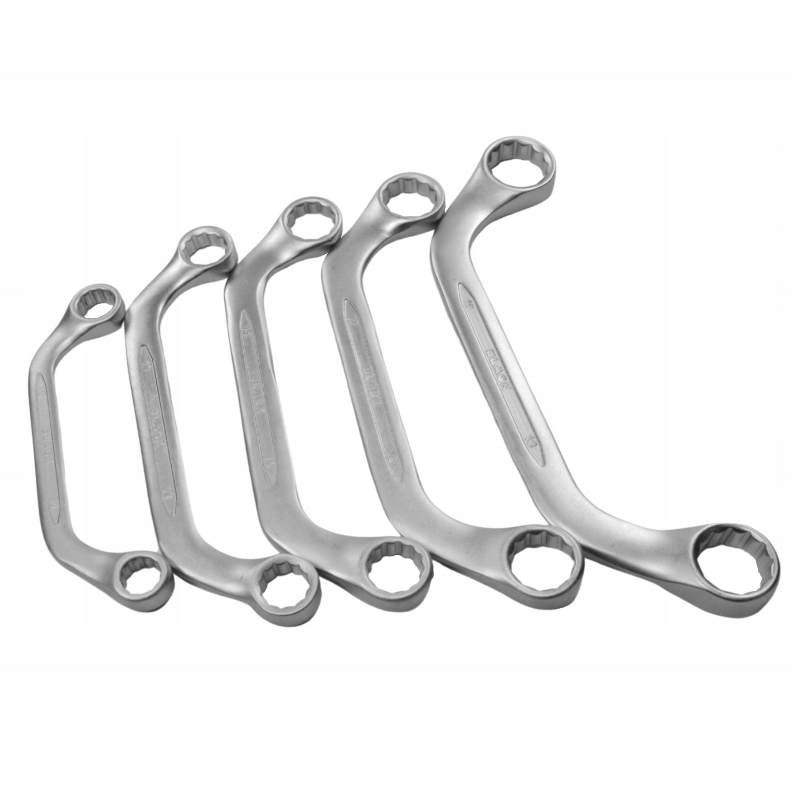 ALTERNATOR EYE WRENCHES TYPE C 10-19mm BENT BLACK Key type box-end