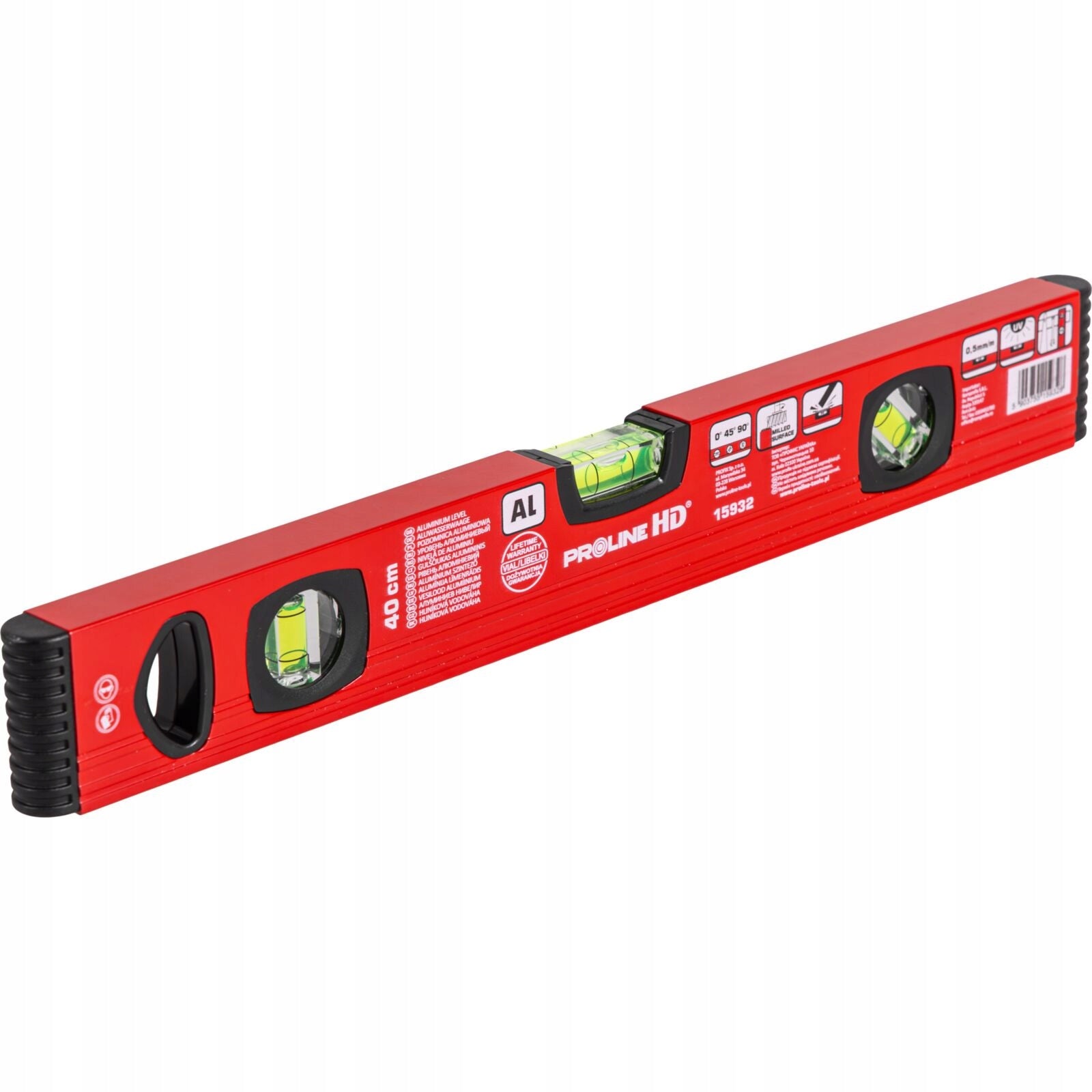 ALU LEVEL, 3 LIB., CUTTER, D.0,5MM/1M, 40CM, PROLINE HD