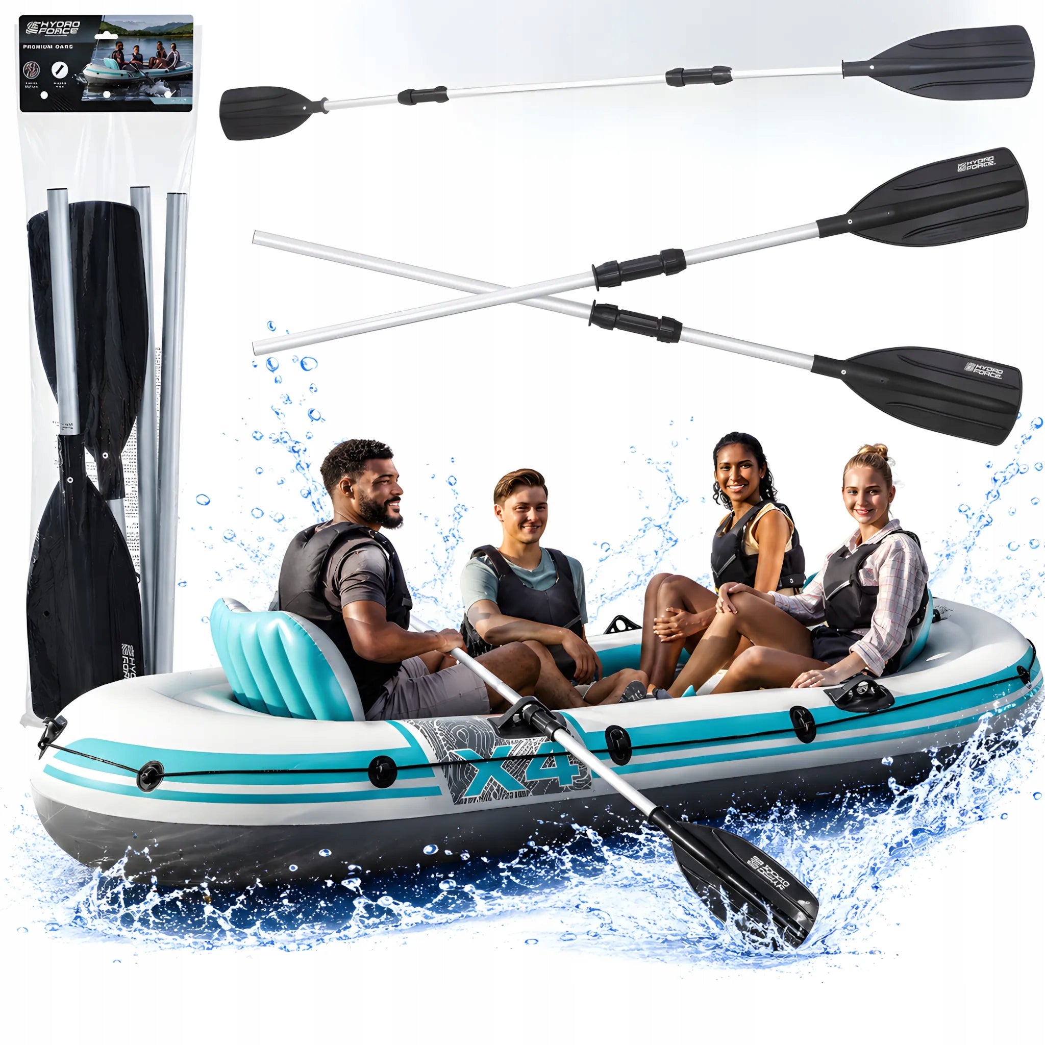 ALUMINIUM PADDLES BESTWAY 145/218CM PONTOON KAYAK SUP