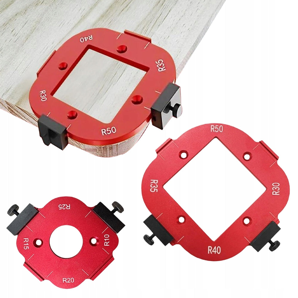 ALUMINIUM TEMPLATES FOR ROUNDING THE EDGES OF WOOD R10 R50