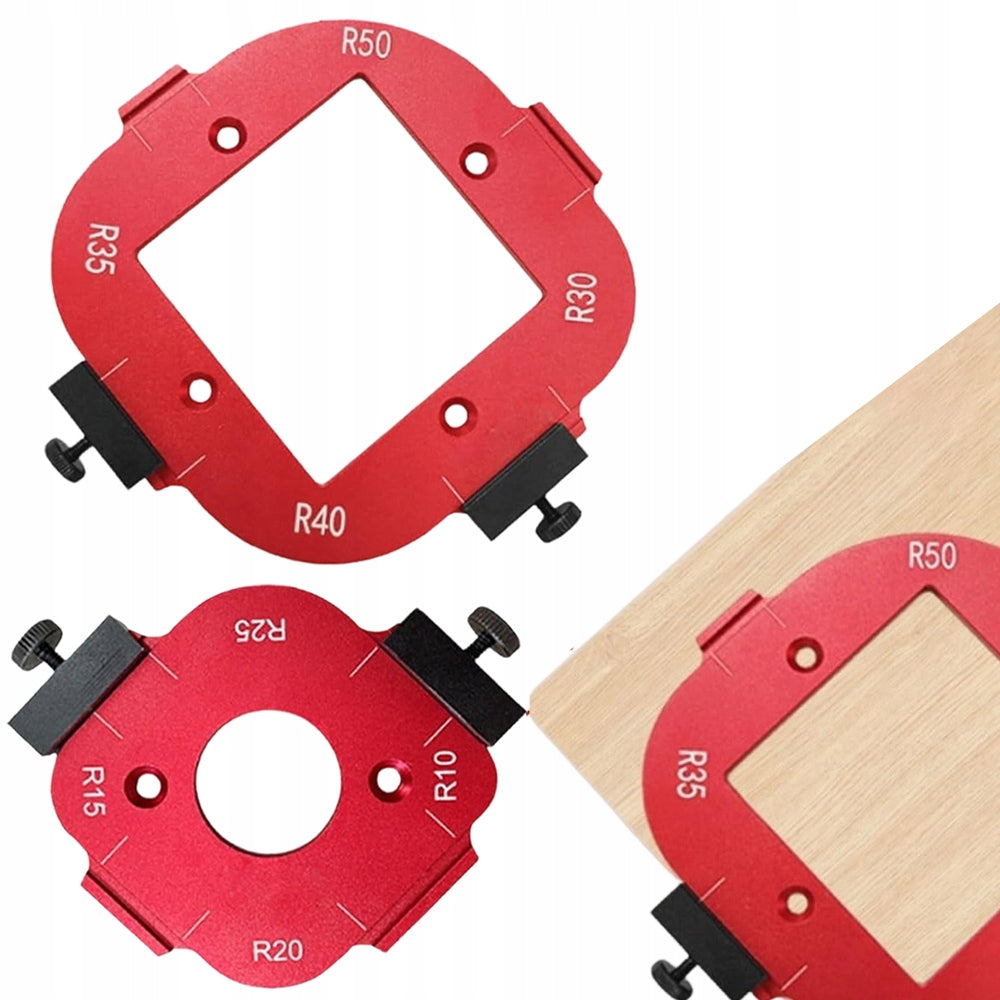 ALUMINIUM WOOD ROUNDING TEMPLATES R10 R15 R20 R25 R30 R35 R40 R50 Packaging status original