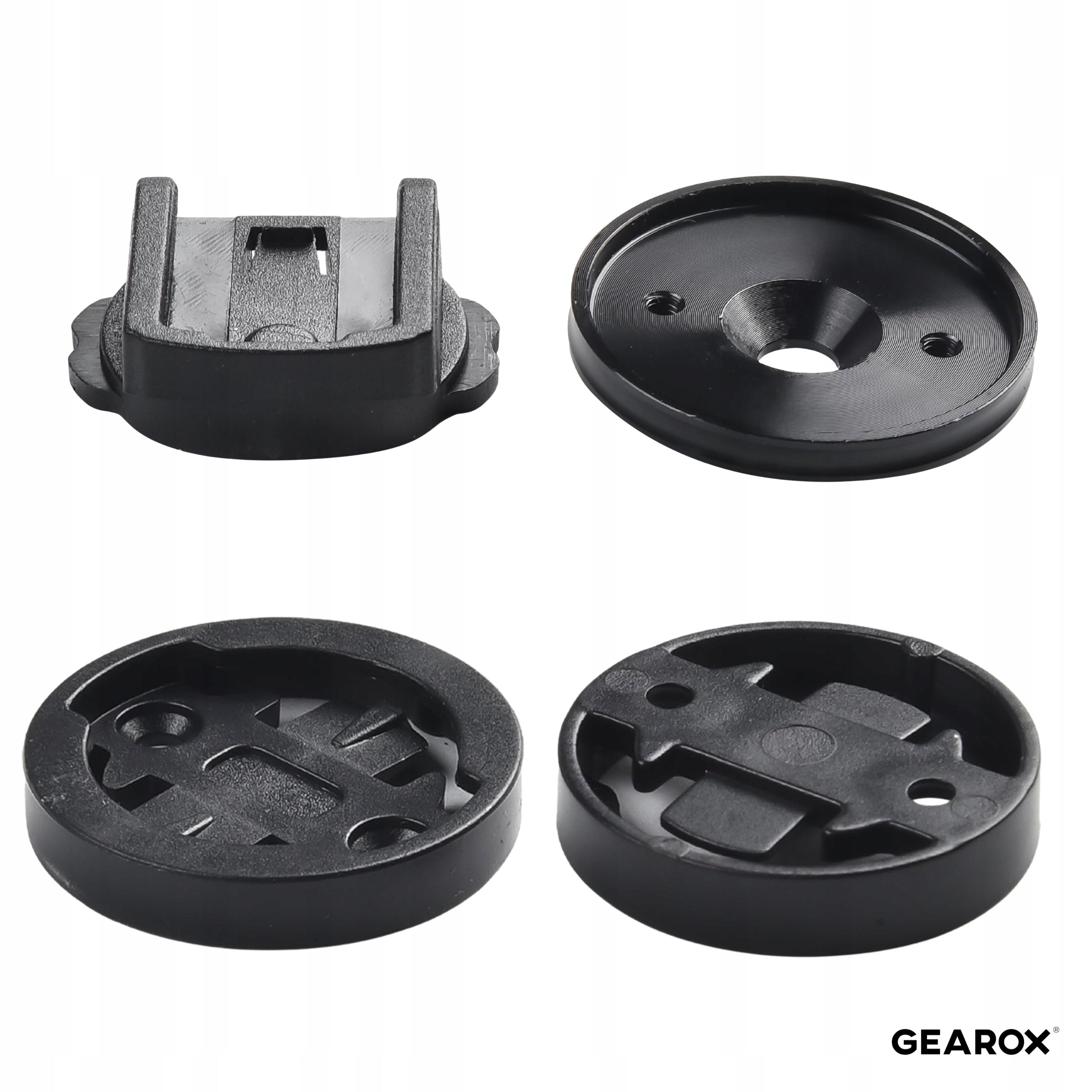 ALUMINUM BICYCLE COUNTER HOLDER BIKE RUDDERS GARMIN BRYTON Brand Gearox