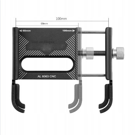 ALUMINUM BICYCLE HOLDER FOR PHONE GUB P30 Brand GUB