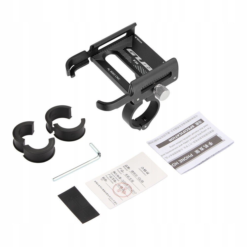 ALUMINUM BICYCLE HOLDER FOR PHONE GUB P30 Packaging status original