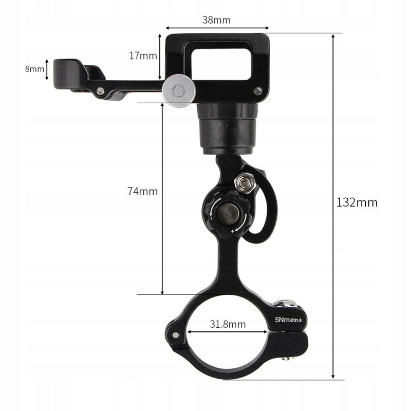 ALUMINUM BICYCLE HOLDER FOR PHONE GUB PLUS 15 Packaging status original