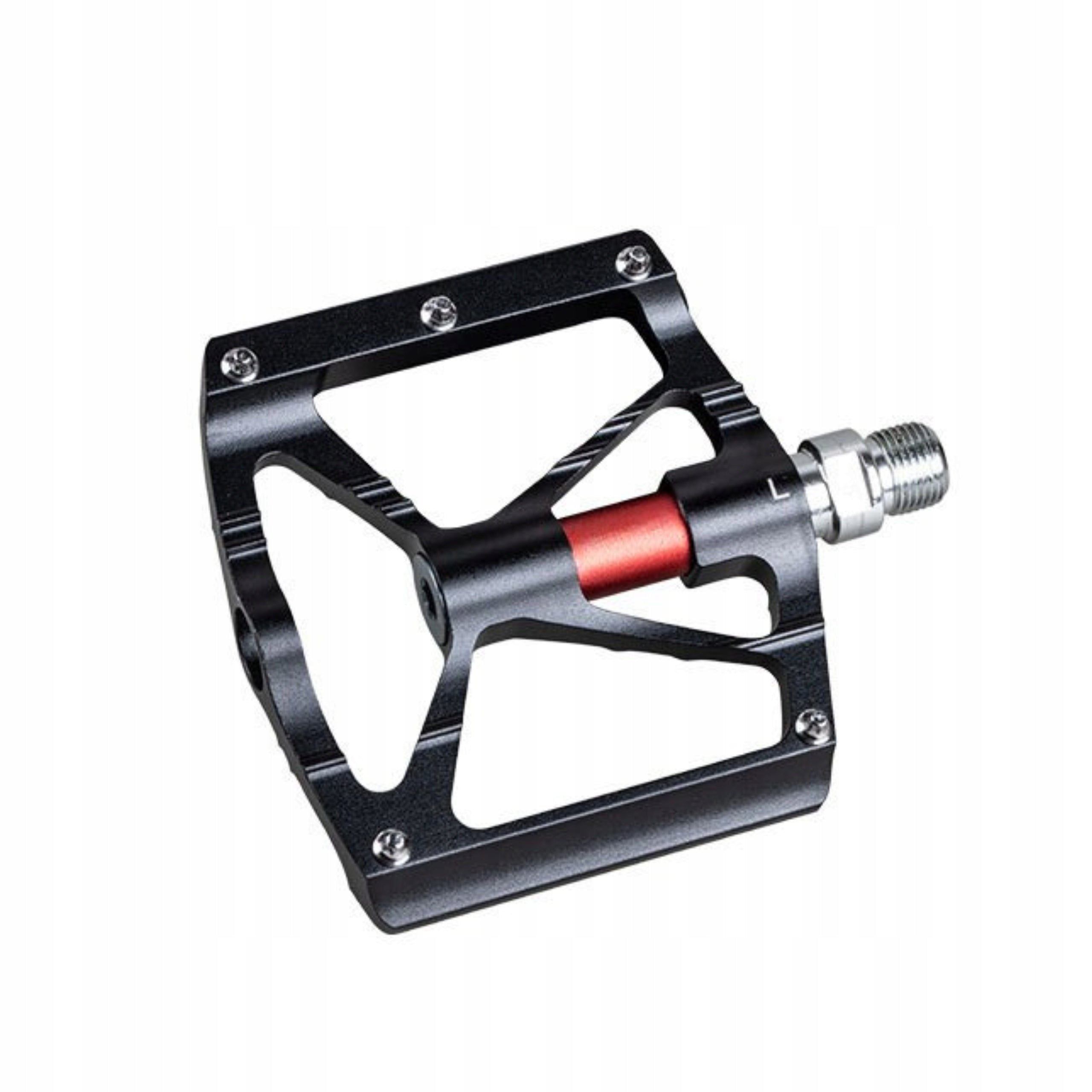 ALUMINUM BICYCLE PEDALS FOR BIKE PEDAL SET 2PCS BLACK Manufacturer code Gearox PEDAŁY ROWEROWE ALUMINIOWE 2SZT
