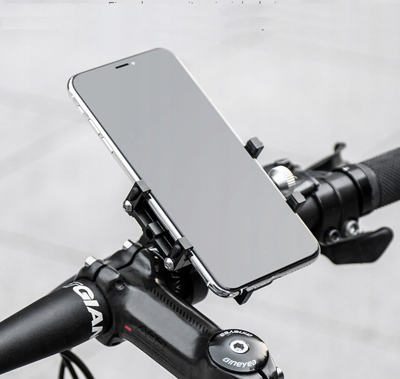 ALUMINUM BIKE HANDLEBAR MOUNTED PHONE HOLDER For mobile