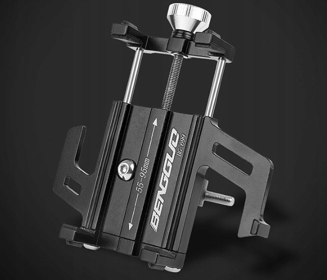 ALUMINUM BIKE HANDLEBAR MOUNTED PHONE HOLDER Packaging status original
