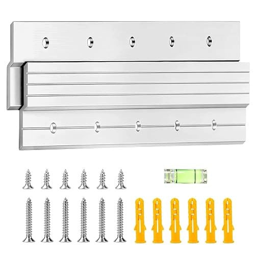 ALUMINUM CLAMPS FOR FIXING FRAME MIRRORS TO THE WALL SET OF 8 PCS. Brand no brand