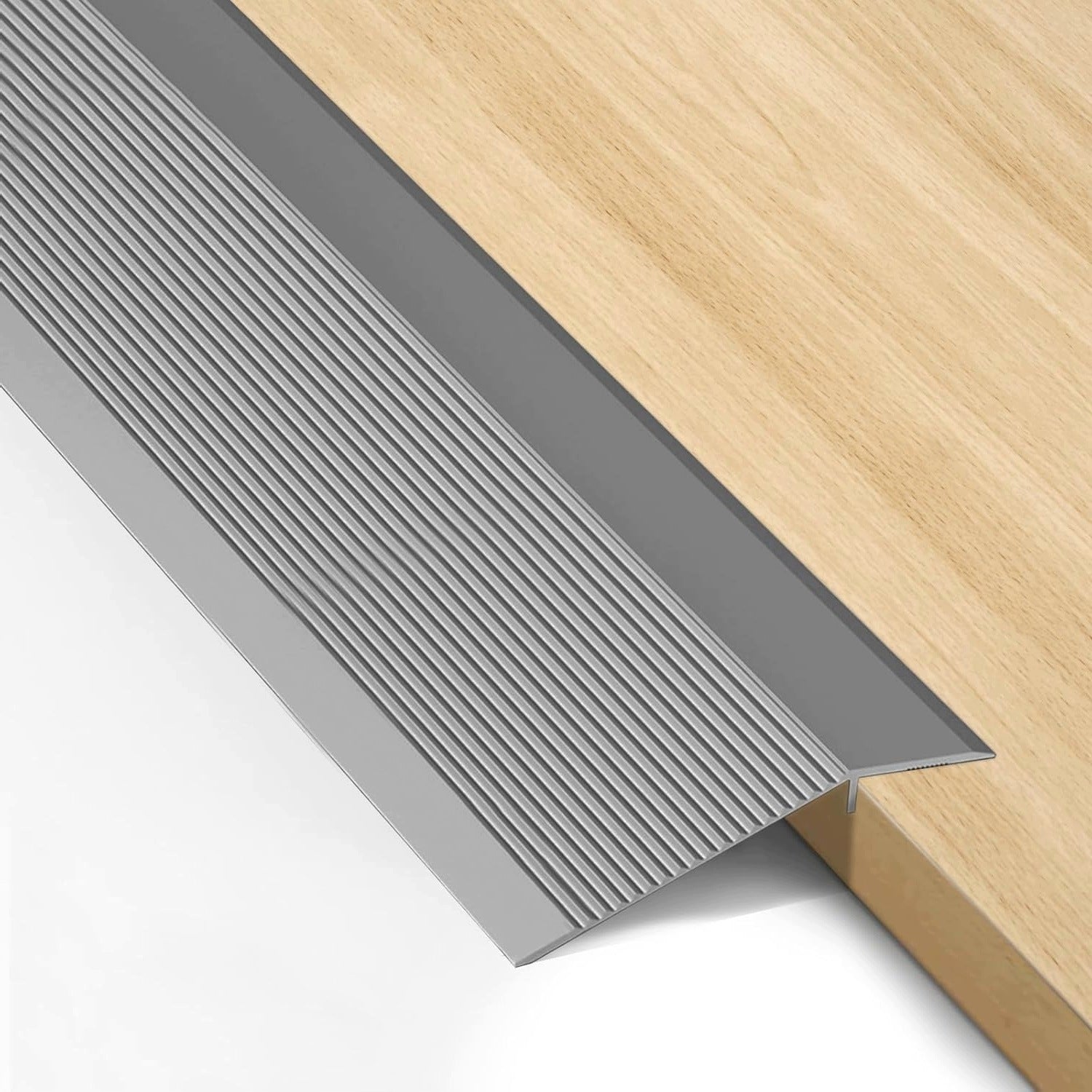 ALUMINUM DOOR THRESHOLD RAMP 90 CM WIDE 10 CM SELF-ADHESIVE