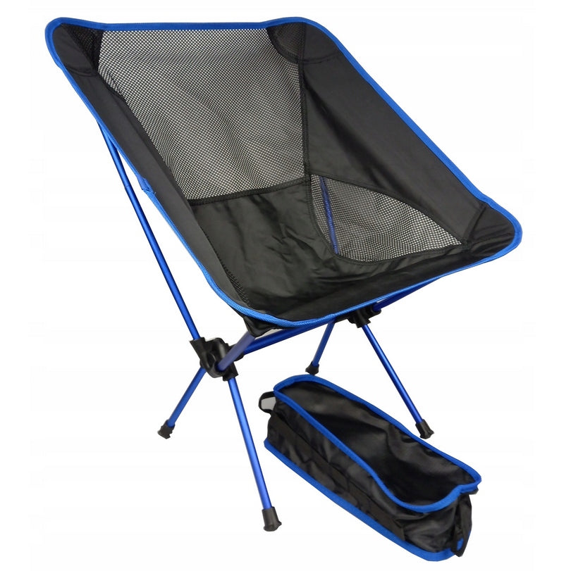 ALUMINUM FISHING CHAIR FOLDING Fishing Hiking Chair Model Krzesło wędkarskie SKŁADANE LEKKIE