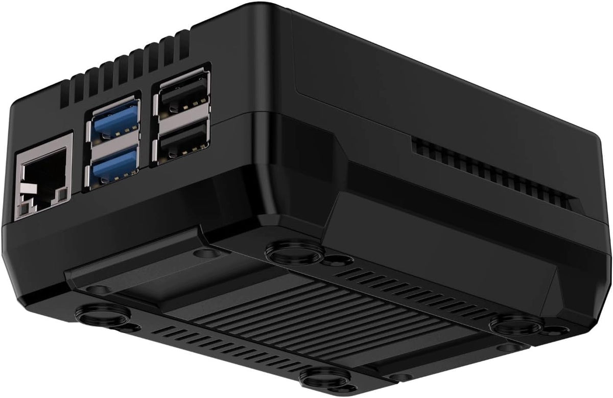 ALUMINUM HOUSING WITH FAN FOR RASPBERRY PI 5 WITH M2 NVMe SUPPORT Manufacturer code 5908040454188