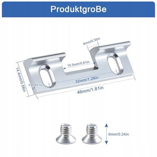ALUMINUM INTERCHANGEABLE DOOR LOCK PLATE ADJUSTABLE 46X14 4MM for home Manufacturer code SWC5908807009910