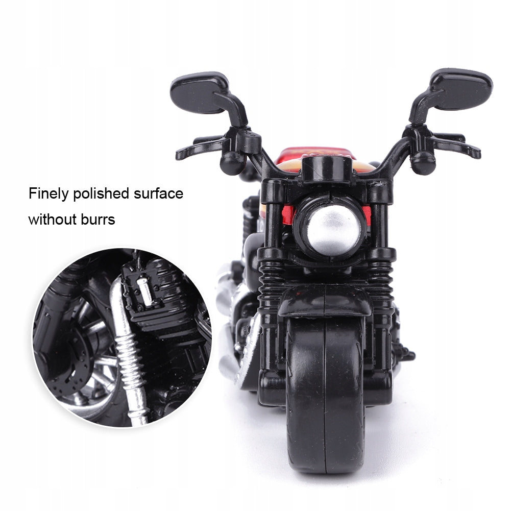 ALUMINUM LARGE MOTORCYCLE FOR BATTERY WHEELS RED Packaging status original