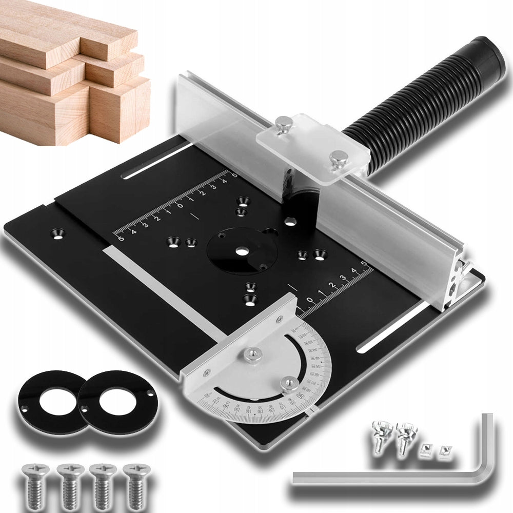 ALUMINUM PLATE COUNTERTOP MILLING MACHINE GUIDE WOODWORKING 200x240mm