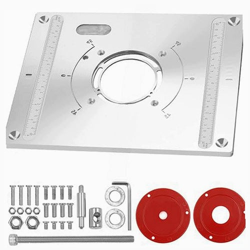 ALUMINUM PLATE FOR WOOD SPINDLE MILLING MACHINE ROUTER 300X235MM