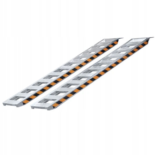 ALUMINUM RAIDS FOR MINI EXCAVATOR RAMP WIDTH 40 CM x 300CM SET OF 2 tons