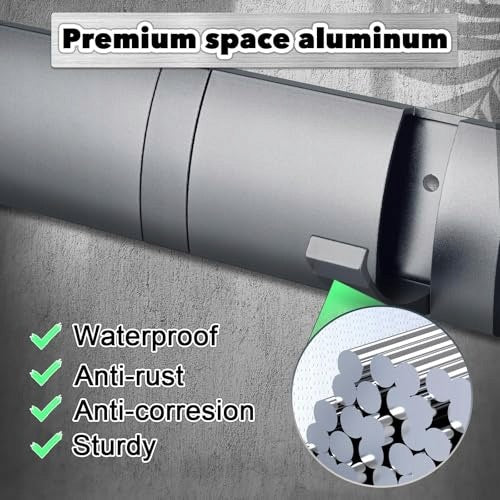 ALUMINUM WALL HANGER 5 HOOKS FOR KITCHEN BATHROOM BEDROOM Manufacturer code Bez marki