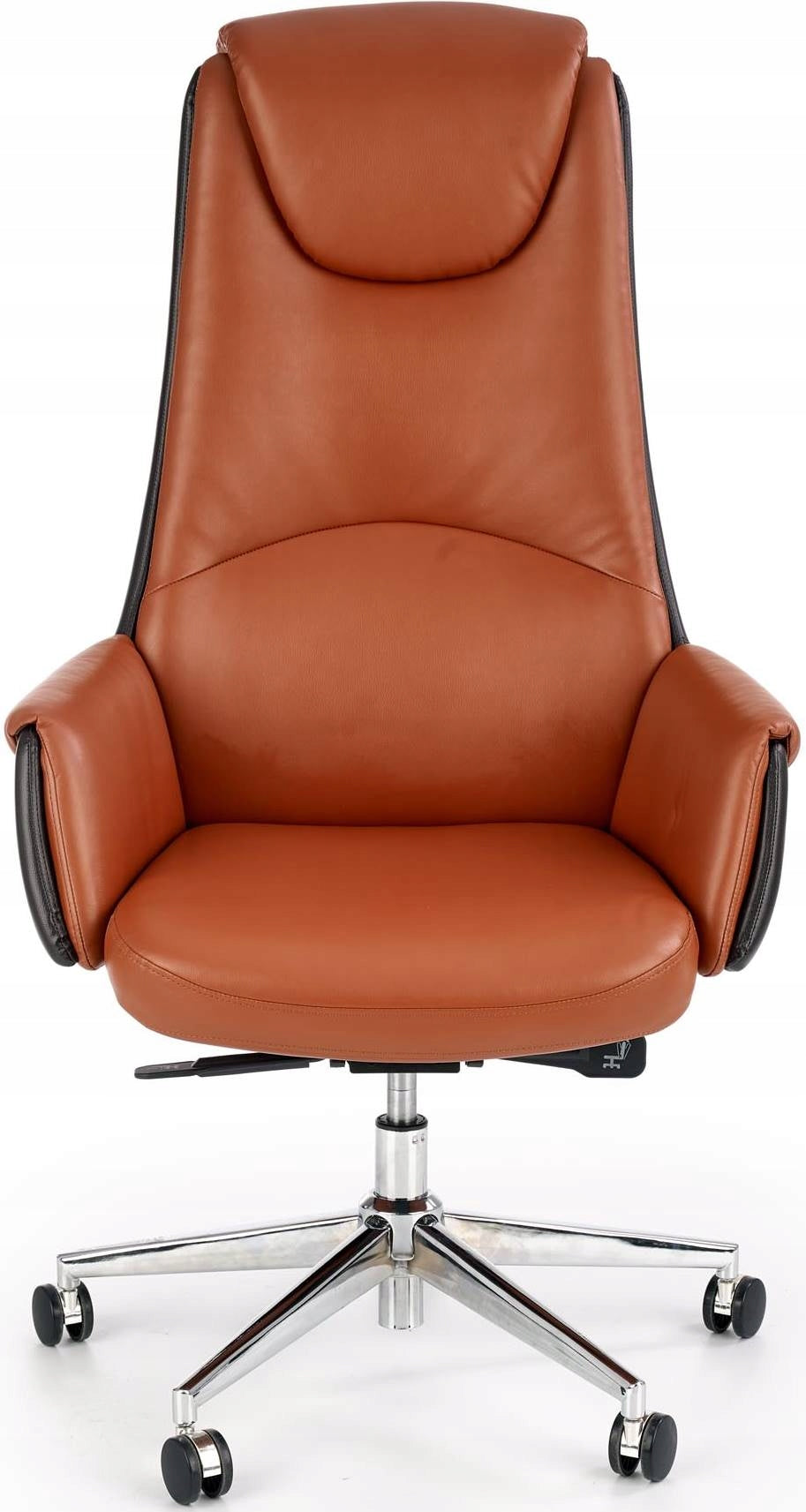 ALVANO Office Chair Swivel Adjustable Brown Cabinet Packaging status original