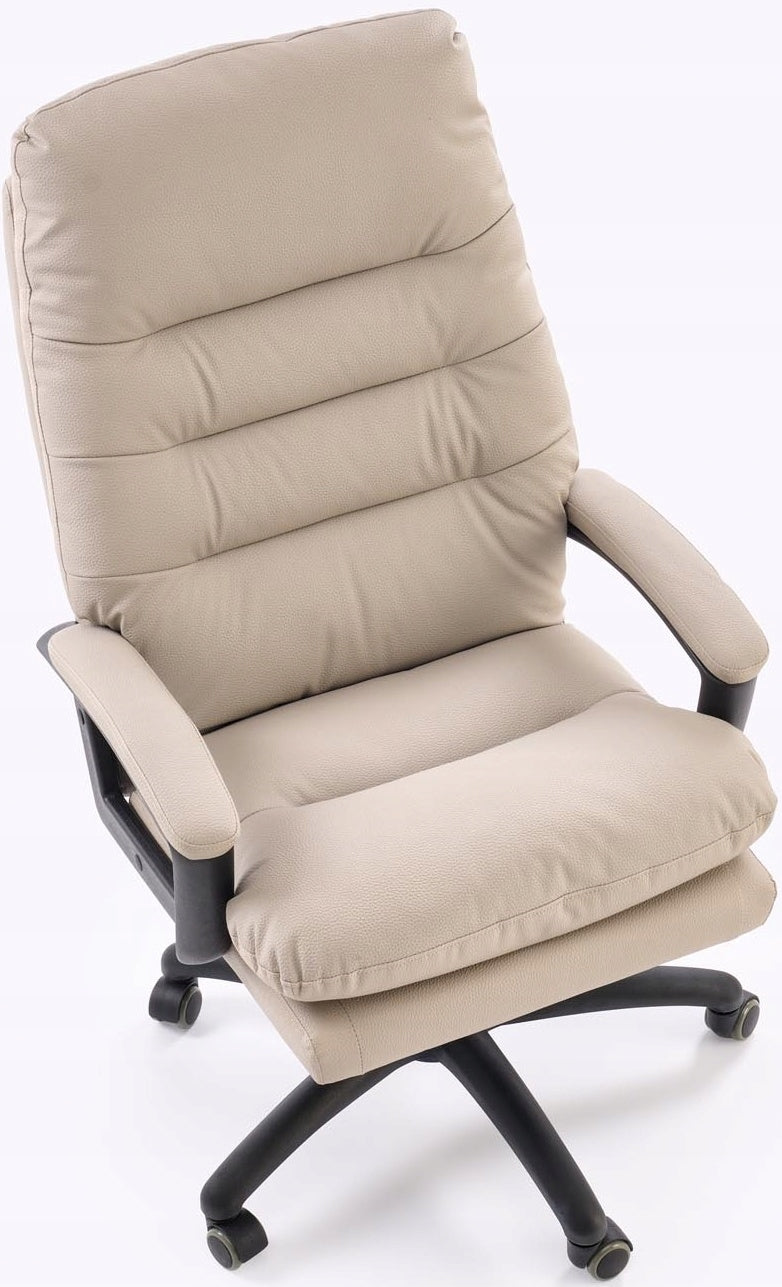 ALVERO Office Chair Swivel Adjustable Chair Beige