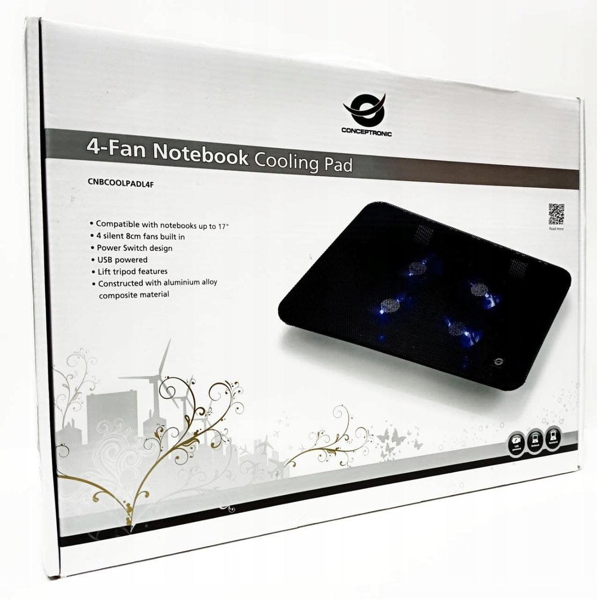 ALZANOTEBOOK 4 VENTOLE 15.6 POLLICI Packaging status original