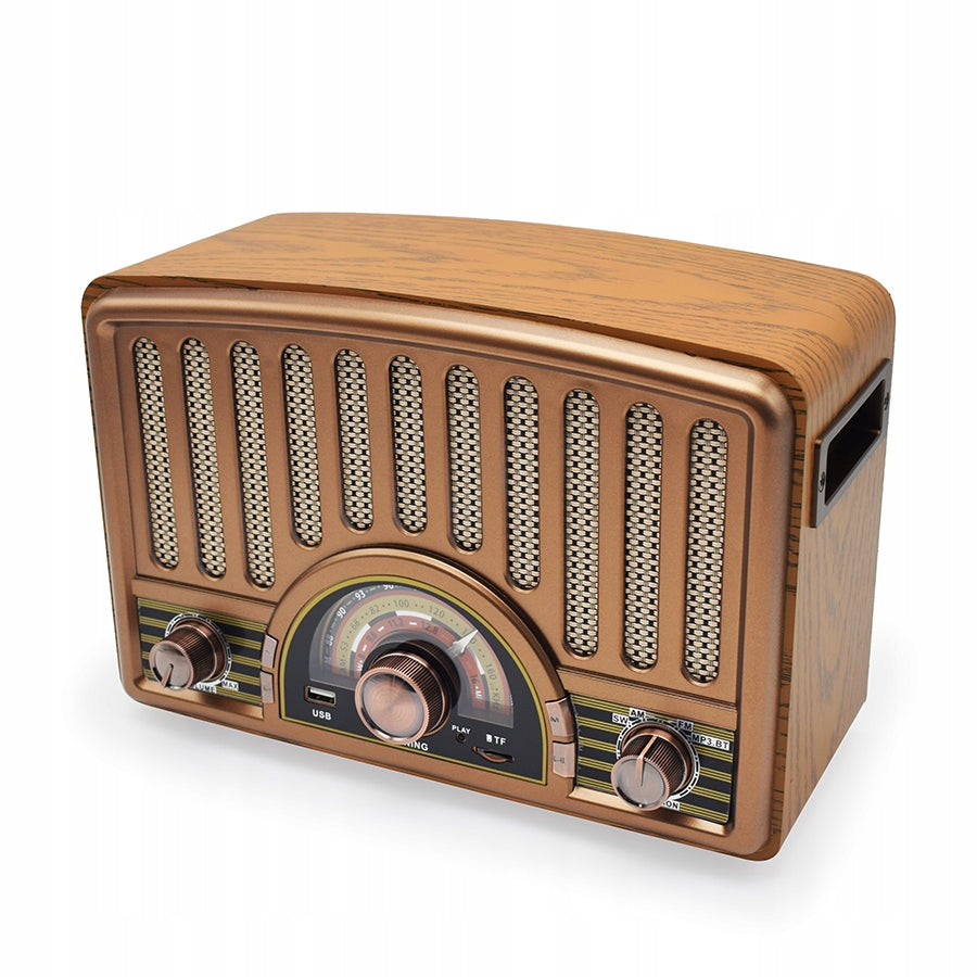 AM FM SW Retropolis Memphis Bluetooth microSD USB Network and Battery Radio Packaging status original