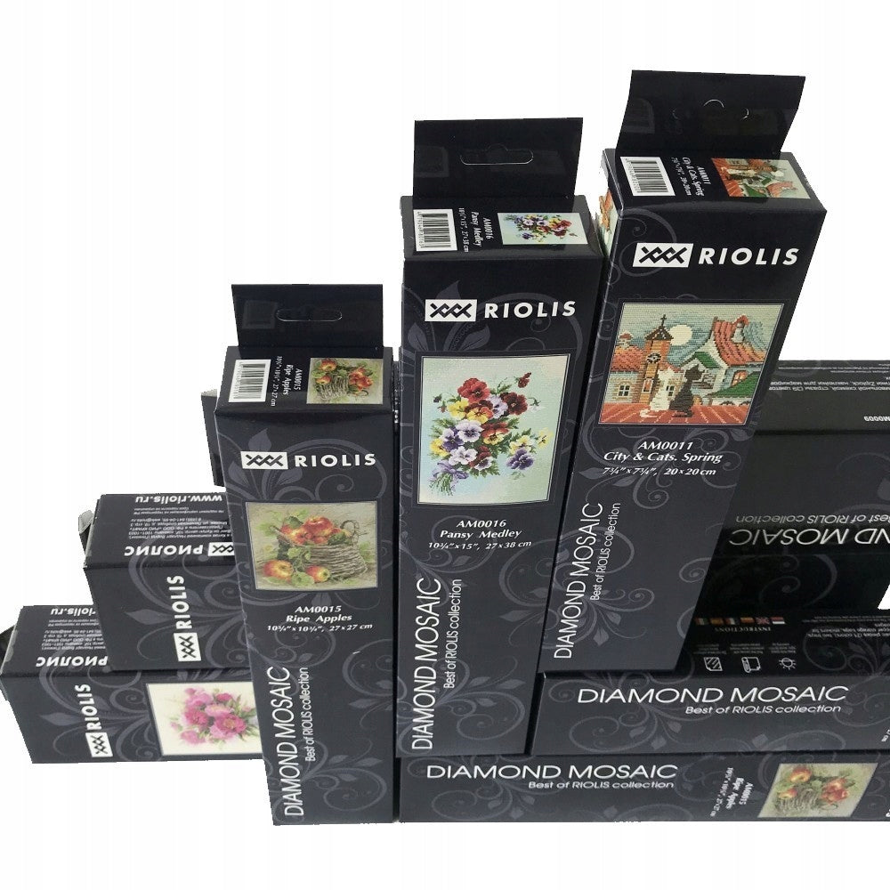 Diamantmosaik-Set RIOLIS AM0025 Hinterhof in Italien 