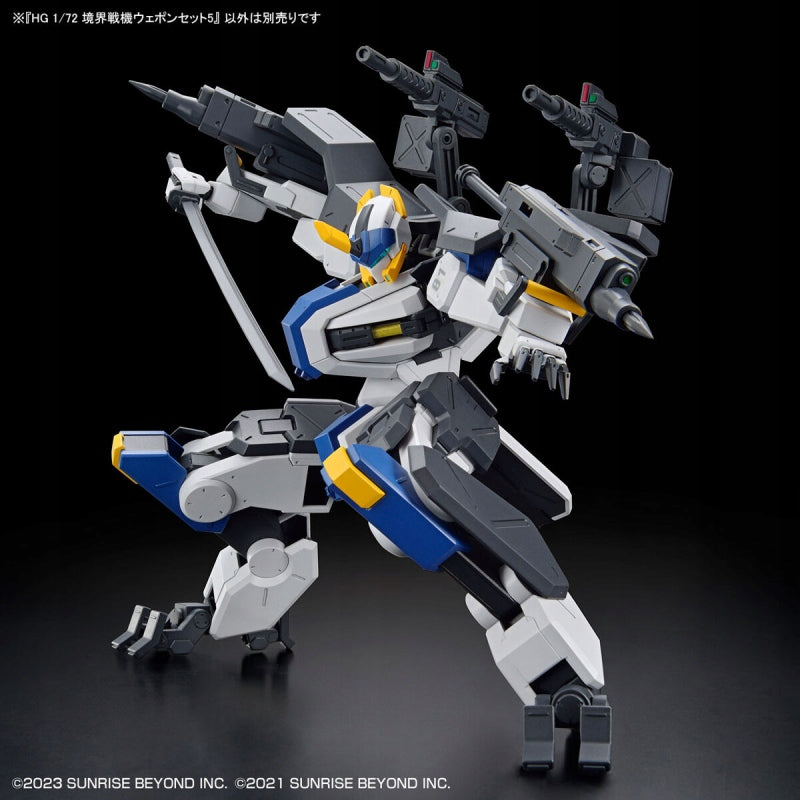 Surenkamas modelis Bandai HG Kyokai Senki Amaim Warrior at the Borderline Weapon Set 5 65328