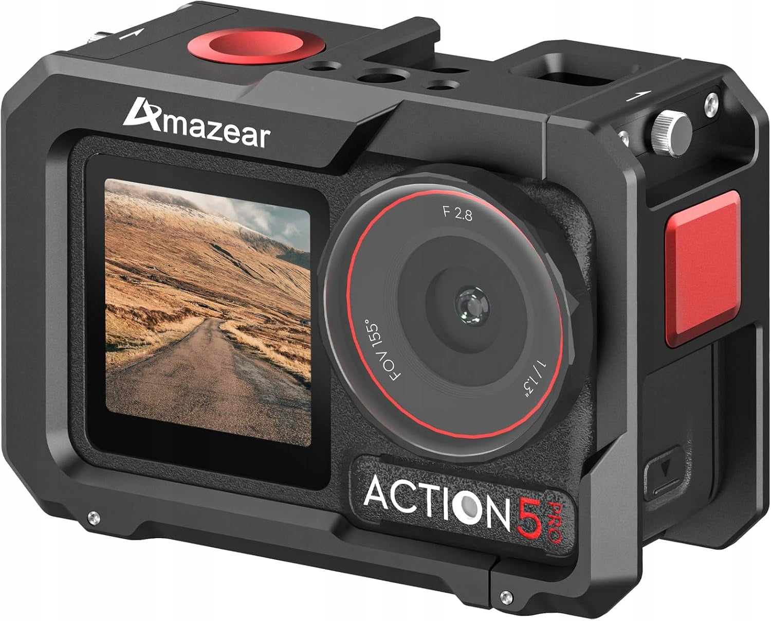 AMAZEAR PROTECTIVE CAGE FOR DJI OSMO ACTION 3 4 5 PRO METAL HOUSING
