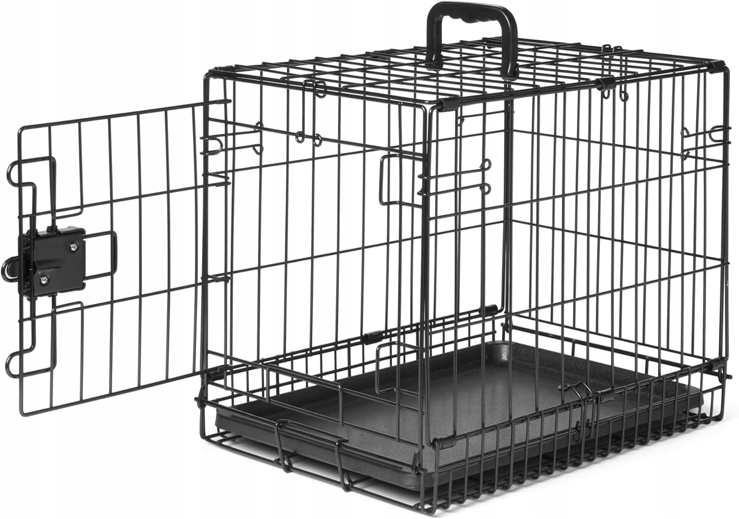 AMAZON BASICS METAL CAGE PLAYPEN TRANSPORTER FOR DOG 32x46x38 CM