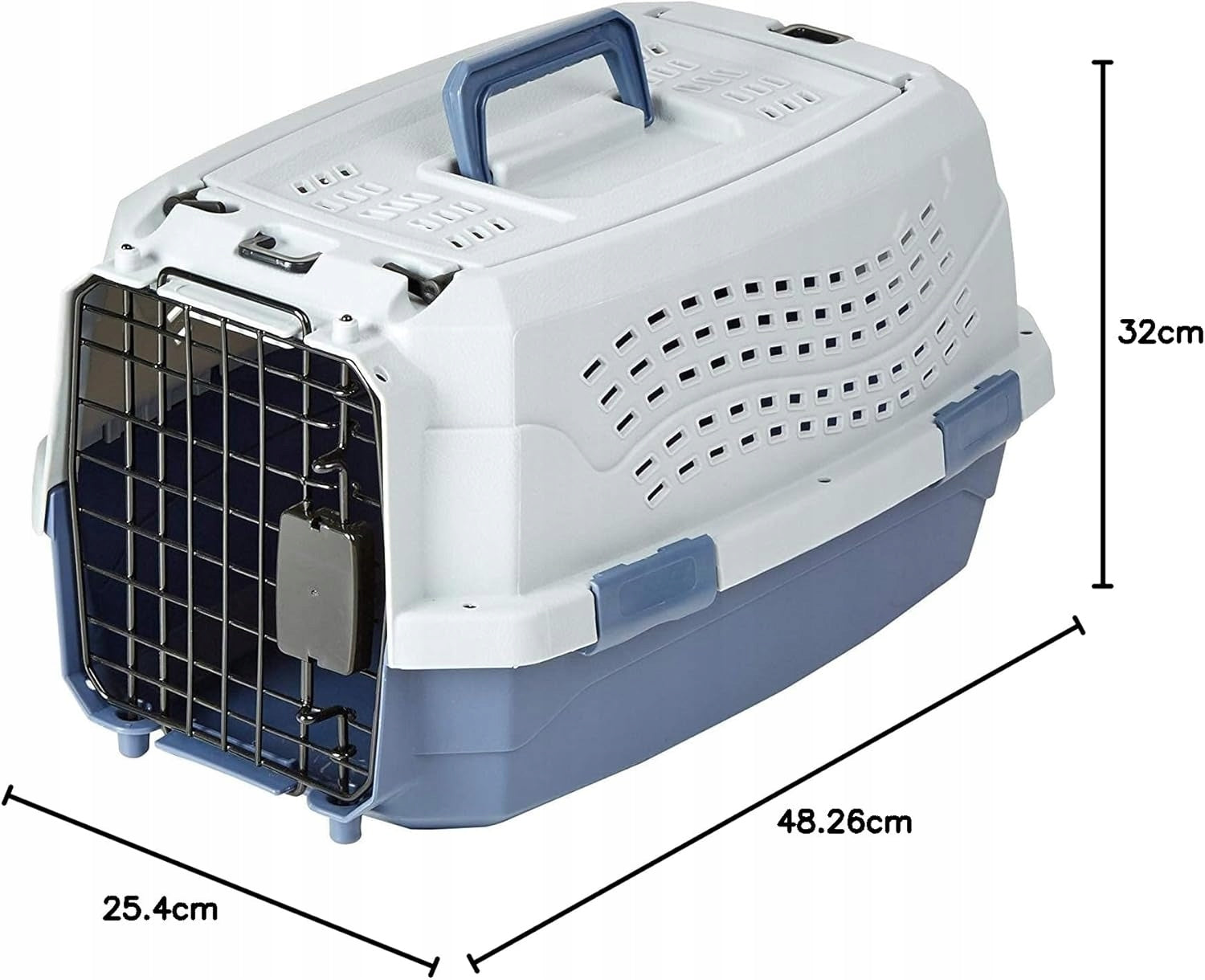 AMAZONBASICS RABBIT CAT DOG TRANSPORTER UP TO 5 KG 48x25x32 cm Brand no brand