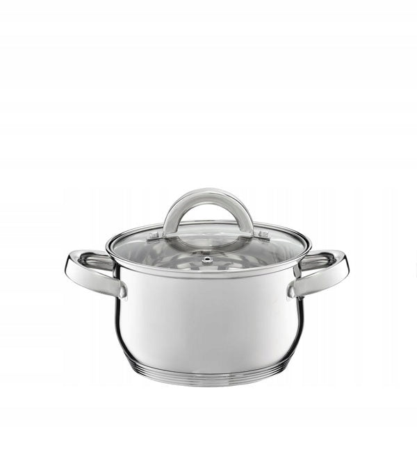 AMBITION BERRY POT SET 6 EL LIDS STAINLESS STEEL Line Berry