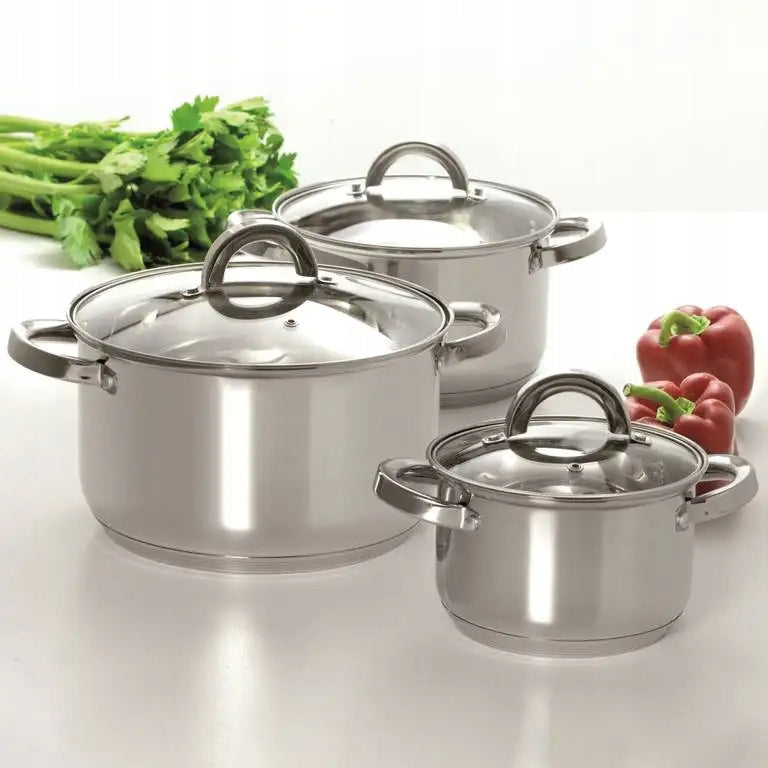 AMBITION BERRY POT SET WITH LIDS 13 EL STAINLESS STEEL EAN (GTIN) 5904134697998