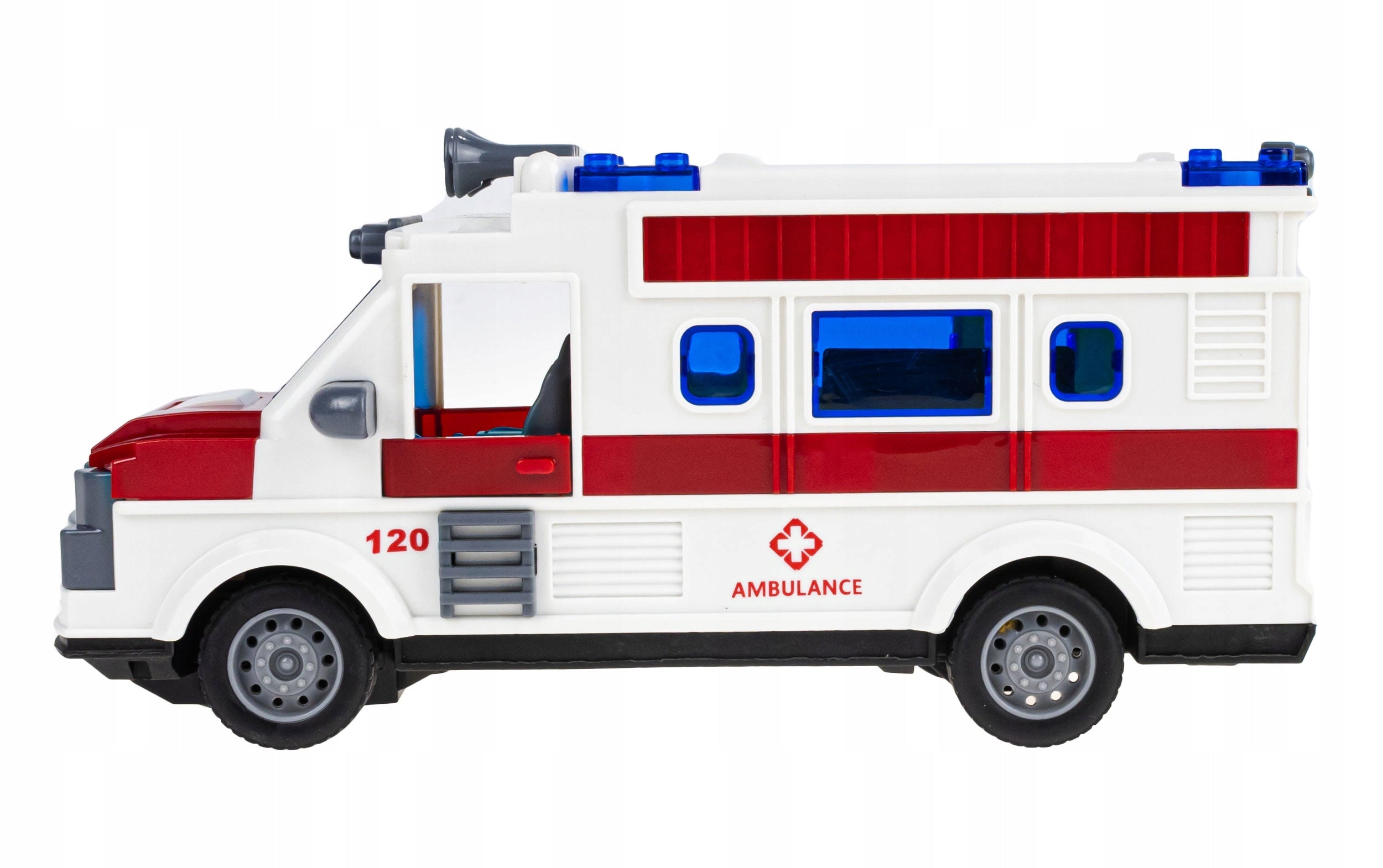 AMBULANCE FOR CHILDREN AUTO RC OPENING DOORS AMBULANCE DRIVE + REMOTE CONTROL Manufacturer code 5467
