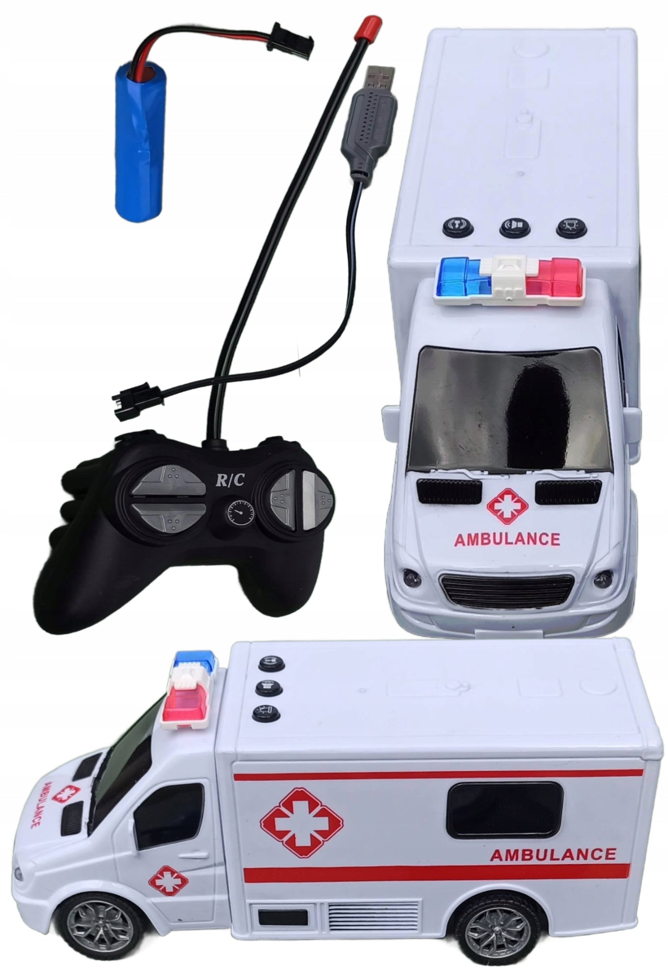 AMBULANCE REMOTE CONTROLLED car ambulance CAR for RC ambulance remote control