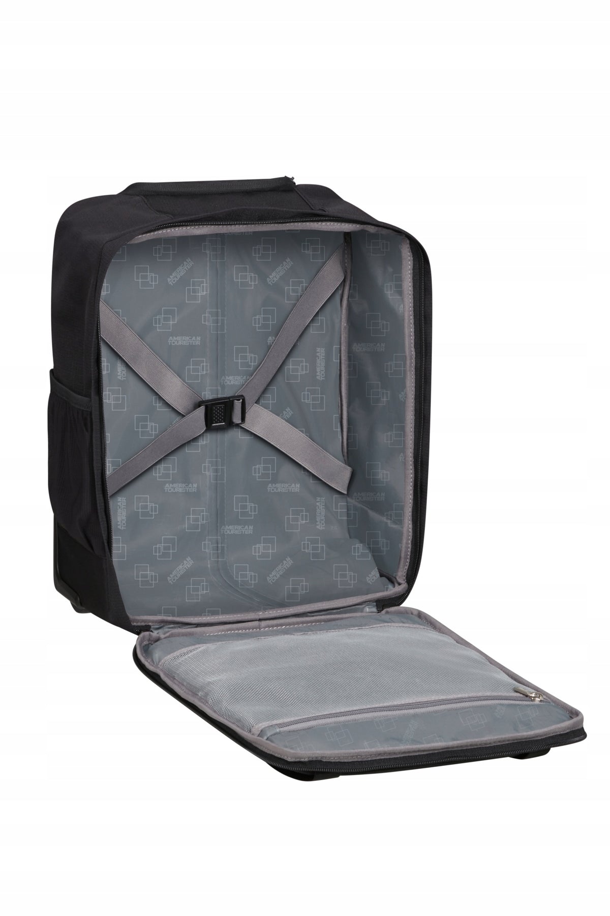 AMERICAN TOURISTER CABIN BACKPACK ON WHEELS TAKE2CABIN BLACK RYAN WIZZ 30L Brand American Tourister